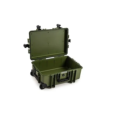 Abbildung von B&amp;W International Transportkoffer Outdoor Typ 6700 Bronze Grün wasserdicht nach IP67 Zertifizierung, staubdicht, bruchsicher und unverwüstlich