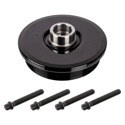 Abbildung von FEBI BILSTEIN 171923 Kurbelwellenriemenscheibe 6 PK 167 5 mit Schrauben, für Kurbelwelle BMW: Touring, X1, Limousine