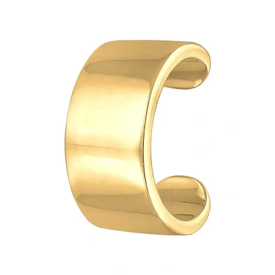 Abbildung von Kuzzoi Basic Glanz Einzelner Ohrring goldcoloured, Herren, Größe: One Size, Gold coloured