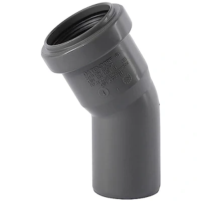 Abbildung von HT Safe bøjn. 40mm 30grHurtigere og nemmere montering med de nye patenterede tætningsringe bestående af 3 læber.