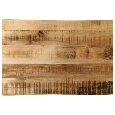 Abbildung von vidaXL Tischplatte mit Baumkante 60x40x2,5 cm Raues Mango Massivholz (1 St)