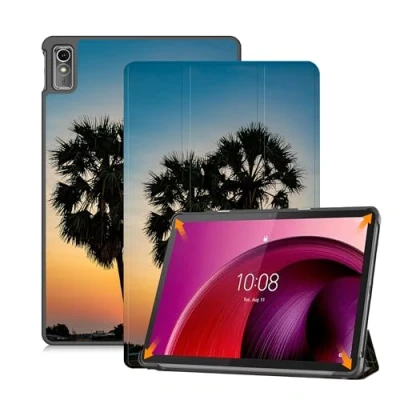 Abbildung von Lobwerk Tablet Hülle für Lenovo Tab M10 5G TB 360ZU 2023 10.6 Zoll Slim Case Etui mit Standfunktion und Auto Sleep/Wake Funktion