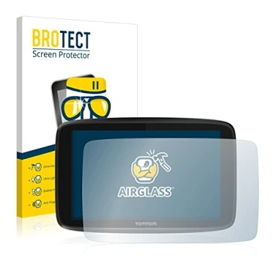 Abbildung von BROTECT Schutzglas für TomTom GO 6250 Schutzfolie Panzer Folie Glas [Extrem Kratzfest 9H, Anti Fingerprint, Ultra Transparent]