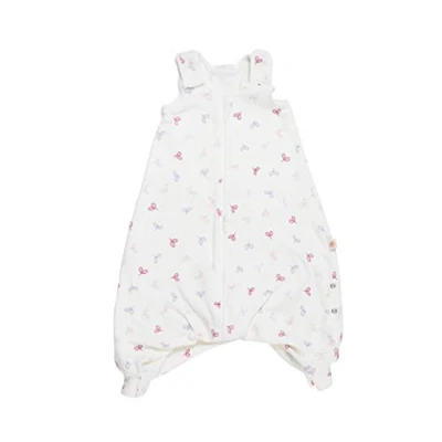 Abbildung von Ergobaby Ganzjahres Baby Schlafsack mit Füßen Gurtschlitz, On The Move Windsong, 6 18 Monate 0.5 TOG Sommer Winter, Baumwolle