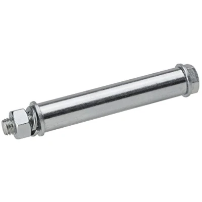 Abbildung von Metafranc Achse Ø 20 mm x 89 M12 Stahl verzinkt / Schubkarrenrad Zubehör Ersatzachse auf 12 Achsen Set für Schubkarrenräder 830300
