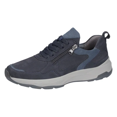 Abbildung von Waldläufer Sneaker &quot;H TOM&quot;, Komfortschuh, Halbschuh, Schnürschuh in Bequemweite H (= sehr weit)