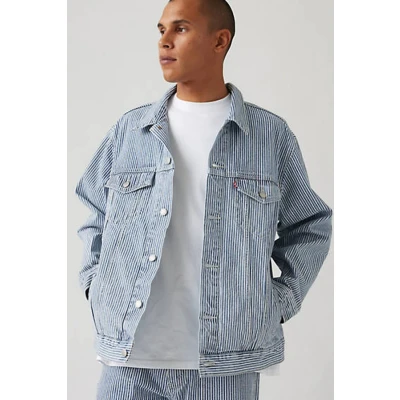 Abbildung von Levi&#039;s Relaxed FIT trucker Jeansjacke, Herren, Größe: Small, On the road again