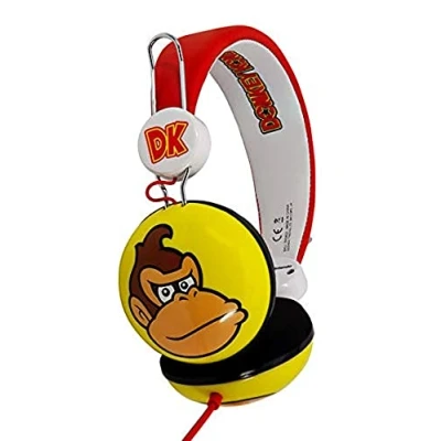 Abbildung von OTL Technologies Donkey Kong Wired Headphones, DK0652, Weiß, Rot, Gelb, one Size