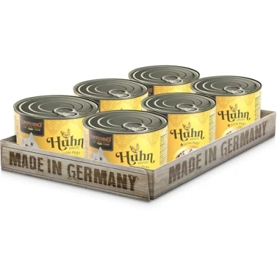 Abbildung von LEONARDO Huhn + extra Filet (6 x 200g) Hühnerfilet Nassfutter mit Getreidefrei hohem Fleischanteil