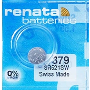Abbildung von Renata Uhrenbatterie SP 379 ///;SR521SW (SR63,AG0,LR521,LR63);1 Pack