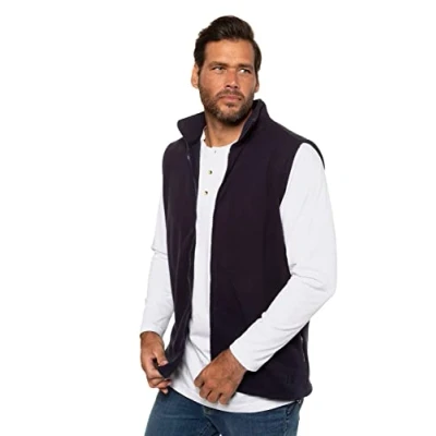 Abbildung von JP1880 Weste, Herren, Größe: 7XL, Dunkel marine