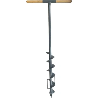 Abbildung von Berger + Schröter Erdlochbohr, grau, 9 cm, 50192