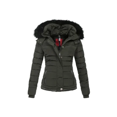 Abbildung von Navahoo Stepp Kurzja Winterjacke, Damen, Größe: Large, Anthrazit