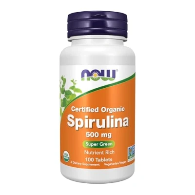 Abbildung von Now Foods Spirulina 500mg, Tablets, 100 Count