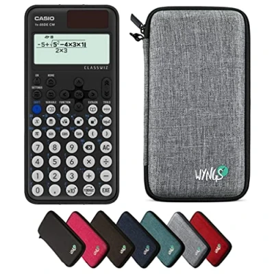 Abbildung von CALCUSO Sparpaket Hellgrau mit Taschenrechner Casio FX 85DE CW ClassWiz