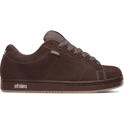 Abbildung von Etnies Kingpin Skateschuh, Herren, Größe: 41.5, Brown/black/tan Leder und textil