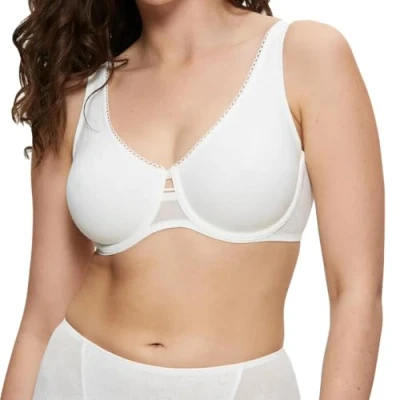 Abbildung von Triumph WILD ROSE Sensation Triangel BH, Damen, Größe: 70G, Silk white