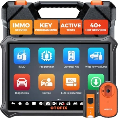 Abbildung von OTOFIX IM1 Autoschlüssel Programmierer, IMMO und Schlüsselanhänger Programmiertool, Bidirektionaler Obd2 Diagnosegerät, OE Level Allsystemdiagnose, 40+ Servicefunktionen, DoIP &amp; CANFD, 2 Jahre Update