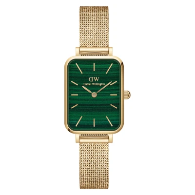 Abbildung von Daniel Wellington Quadro Pressed Uhr goldcoloured, Größe: 20, Gold coloured