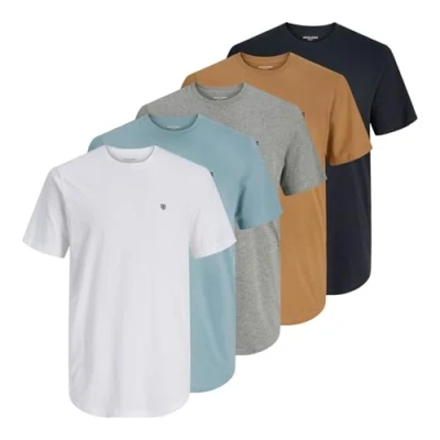 Abbildung von Jack &amp; Jones Rundhalsshirt JPRBLABRODY TEE SS CREW NECK 5PK MP (Packung, 5 tlg)