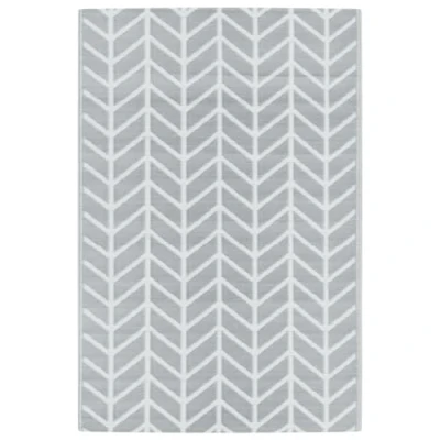 Abbildung von vidaXL Outdoor Teppich Grau 120x180 cm PP