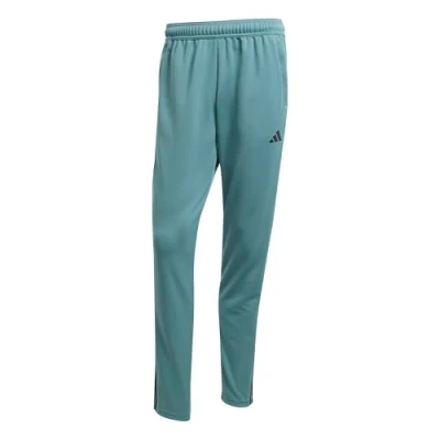 Abbildung von adidas Herren Train Essentials 3 Stripes Training Pants, preloved Teal/Black, M