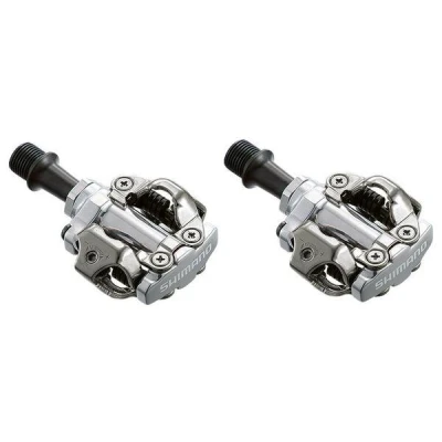 Abbildung von Pedale Shimano SPD M540 Mit Schuhplatten SM SH51 Silber