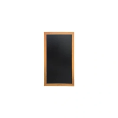 Abbildung von Teak Lang Modell WallBoard 560x1200mm. Lackierte Teakholz.