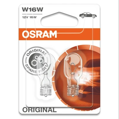 Abbildung von OSRAM ORIGINAL LINE 921 02B Glühlampe, Blinkleuchte 12 16 W16W AUDI: TT Coupe, A4 B9 Avant, B8 Limousine, VOLKSWAGEN: Passat B7 Variant