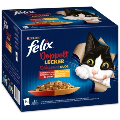 Abbildung von Felix so gut wie es aussieht Doppelt Lecker Vielfalt vom Land 24x85g
