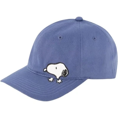 Abbildung von Concept One Unisex Erwachsene Peanuts Snoopy Dad Hat, Adult Baseball Cap with Curved Brim Baseballkappe, Blau, Einheitsgröße