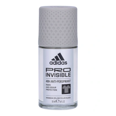 Abbildung von adidas Pro Invisible Anti Transpirant Deo Roll On für ihn, 48 Stunden Trockenschutz und langanhaltende Frische, 50 ml