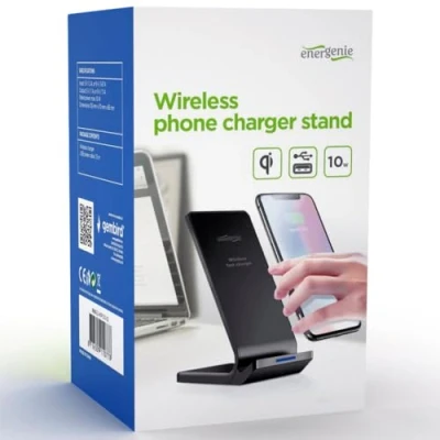 Abbildung von Gembird EG WPC10 02 Wireless QI Telefon Ladestation 10W schwarz
