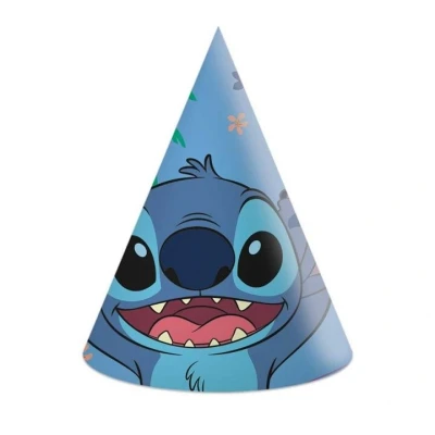 Abbildung von Stitch Papier Hüte pro 6 Stück