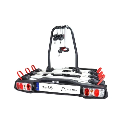 Abbildung von Amio Unisex Erwachsene Rack für Haken 3 Fahrräder Tbc 01/3 dachstangen, Mehrfarbig (Mehrfarbig), Einheitsgröße