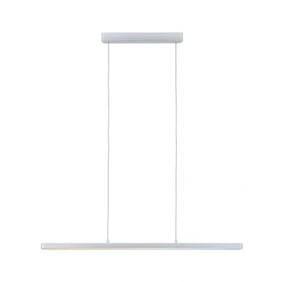Abbildung von Paulmann 79902 LED Pendelleuchte Lento Smart Home Bluetooth incl. 1x43 W dimmbar Tunable White Chrom matt Aluminium, Kunststoff 2700 K