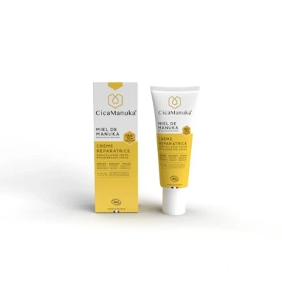 Abbildung von CICAMANUKA Reparierende Creme mit Manuka Honig IAA10+ Unterstützt die Reparatur von beschädigter und trockener Haut Bio zertifiziert 40 ml