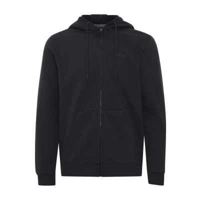 Abbildung von Blend Bhdownton Zipthrough Sweatjacke, Herren, Größe: XXL, Black
