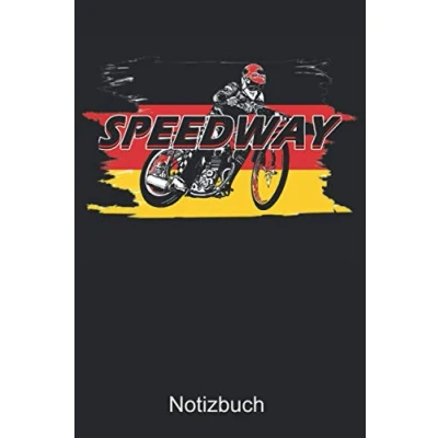 Abbildung von Notizbuch: Speedway Deutschland, als Notizbuch, Rennbuch oder Geschenk A5 (6x9), 120 Seiten liniert