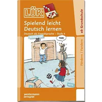 Abbildung von LÜK: Stufe 4 Deutsch als Fremdsprache Spielend leicht lernen (LÜK Übungshefte: DaZ und DaF)