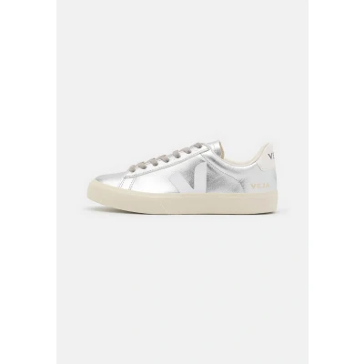 Abbildung von Veja Campo Sneaker low, Damen, Größe: 36, Silver/white Leder und lederimitat
