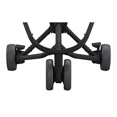 Abbildung von Quinny Zubehör, Ersatzteil Räder Set für Kinderwagen Zapp Xpress, Flex &amp; Plus, 3 Rad Set, graphite grey