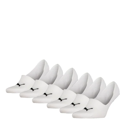 Abbildung von PUMA Füßlinge UNISEX MID CUT FOOTIE 6P ECOM (6er Pack) mit rutschfestem Fersengriff