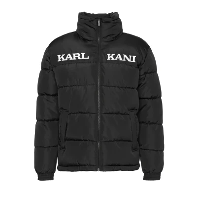 Abbildung von Karl Kani Retro Essential Puffer Jacket Unisex Winterjacke, Größe: Medium, Black