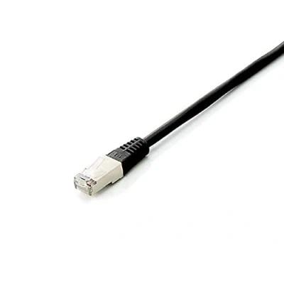Abbildung von Equip Patchkabel Cat6A 10 Stück/Box S/FTP 2xRJ45 1.0m LSZH schwarz