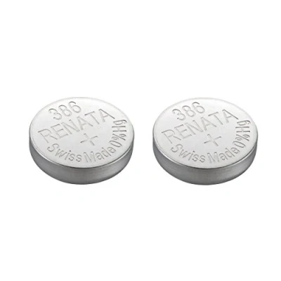 Abbildung von Uhrenbatterie Renata Swiss Made 386 oder SR43SW AG12 1,5 v (2 x SR 43 Sw)