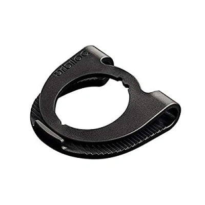 Abbildung von Orbiloc Safety Light Clip Schwarz für alle Hunde Hundehalter Befestigung vielseitig einsetzbar Sicherheit