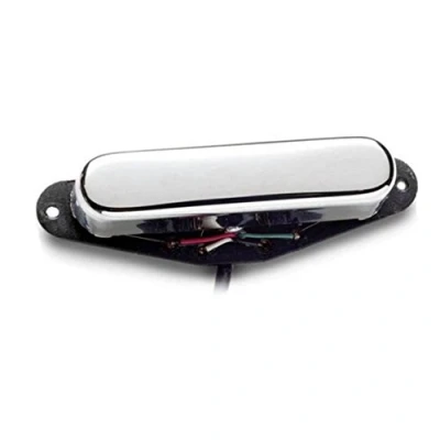 Abbildung von Seymour Duncan STK T1N Humbucker Single Size Vintage Stack Tele Tonabnehmer für E Gitarre Schwarz