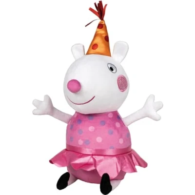 Abbildung von Schmidt Spiele Plüschfigur Plüsch Stofftier Peppa Pig Luzy Locke Party 38 cm 42832