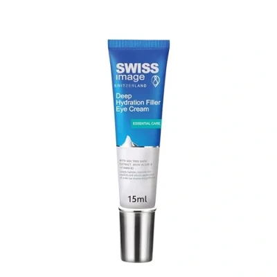 Abbildung von Swiss Image Deep Hydration Eye Filler Creme, angereichert mit Niacinamid, für tiefe Hydratation und reduziert Augenringe, alle Hauttypen, 15 ml